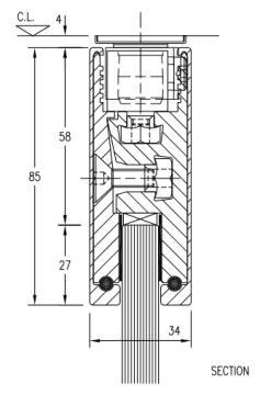 Top Rail with Pivot or COC Insert