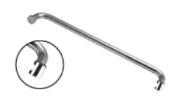 Towel Bar with Knob 304 SS