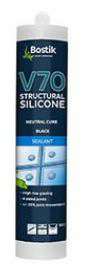 Bostik V70 Neutral Cure Structural Glazing Silicone 300g (Box qty 15)
