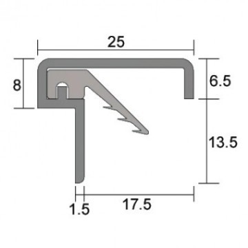 IS7060si Astragal Seal