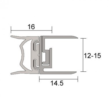 IS7310si-330si Astragal Seals