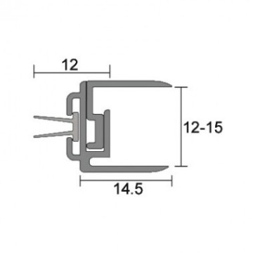 IS7310si-330si Astragal Seals