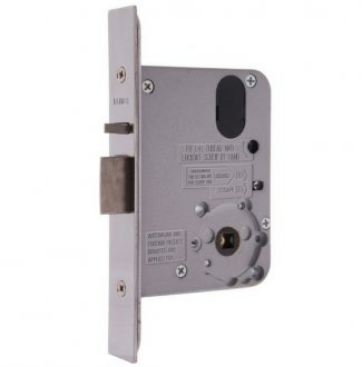 Lockwood Vestibule Lock 60mm Satin Chrome