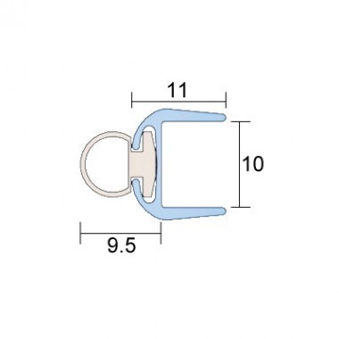 IS7340si-55si Astragal Seal