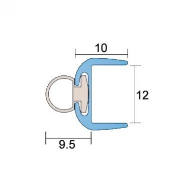 IS7340si-55si Astragal Seal