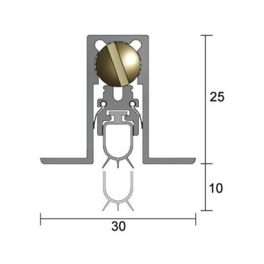 IS8005si Automatic Door Seal