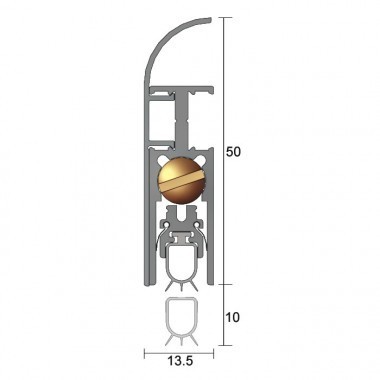 IS8036si Automatic Door Seal