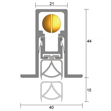 IS8100si Autoamtic Door Seal