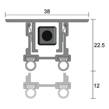 IS8110si Automatic Door Seal