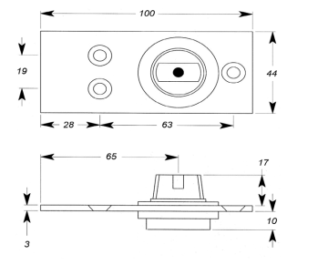 Floor Bearing Pivot