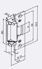 Electric Strike KES100