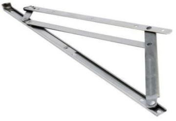 Securistyle Storm Balanced Stainless Steel 304 Grade Awning Stays Heavy Duty, Adjustable Friction Cavity Size 23mm x 17mm