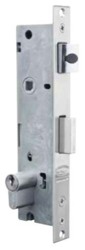 Lockwood Optimum Hinged Door Lock, Brushed Stainless Steel Faceplate